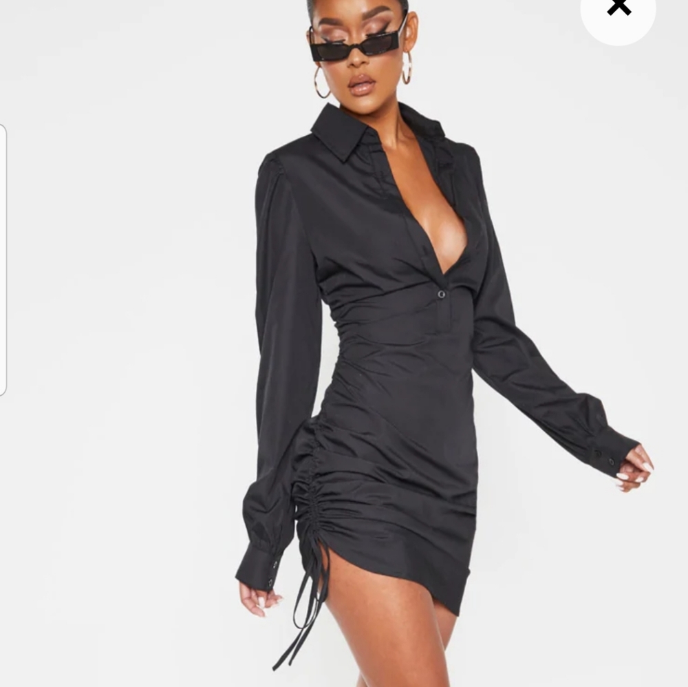Button up dress